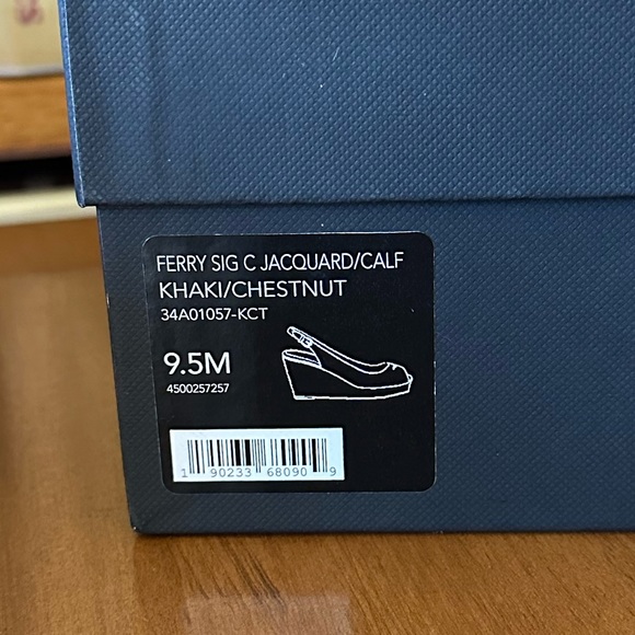 Coach Chestnut Signature Heels 9.5 - Picture 5 of 8